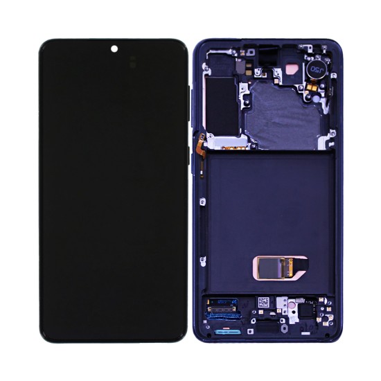 Touch+Display+Frame Samsung Galaxy S21 5G/G991 with Camera Service Pack Phantom Gray Touch+Display+Frame Samsung Galaxy S21 5G/G991 with Camera Service Pack Phantom Gray